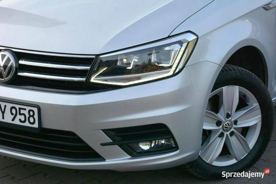 Volkswagen Caddy DSG Ledy Radar ACC Kamera HAK światła przeciwmgielne Ostrów Mazowiecka sprzedam