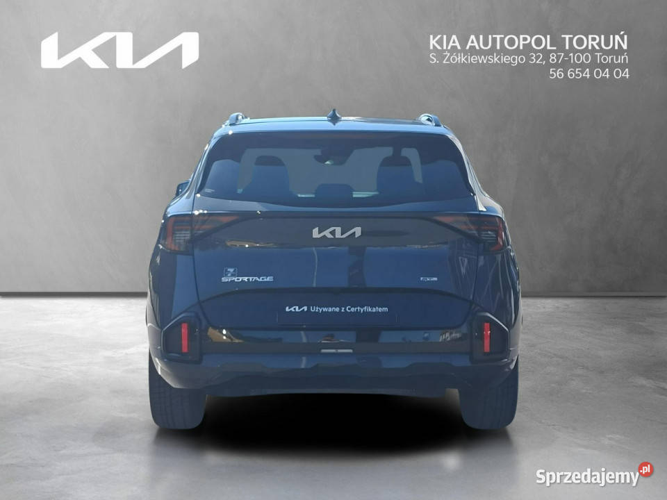 Kia Sportage fv23GTLINEPNS demo aso bezwypadkowy 1598cm3 Motoryzacja Toruń sprzedam