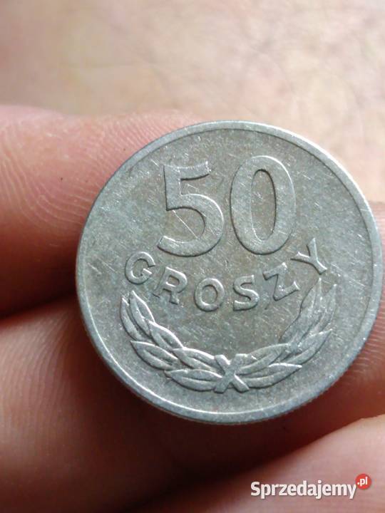 Sprzedam monete 50 gr 1949 r mala skretka Chełm sprzedam