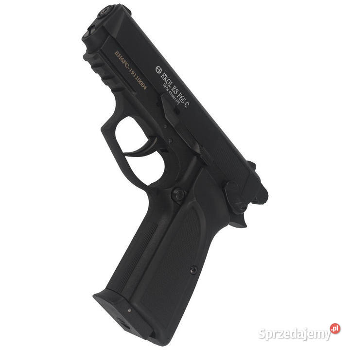 Pistolet wiatrówka EKOL Voltran ES P66C Black 45