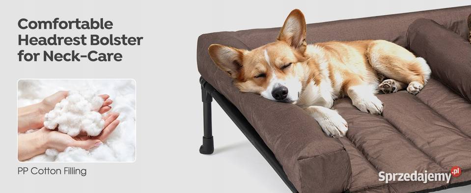 Veehoo legowisko psa czarny 120 x 81 Używane mazowieckie Myszyniec