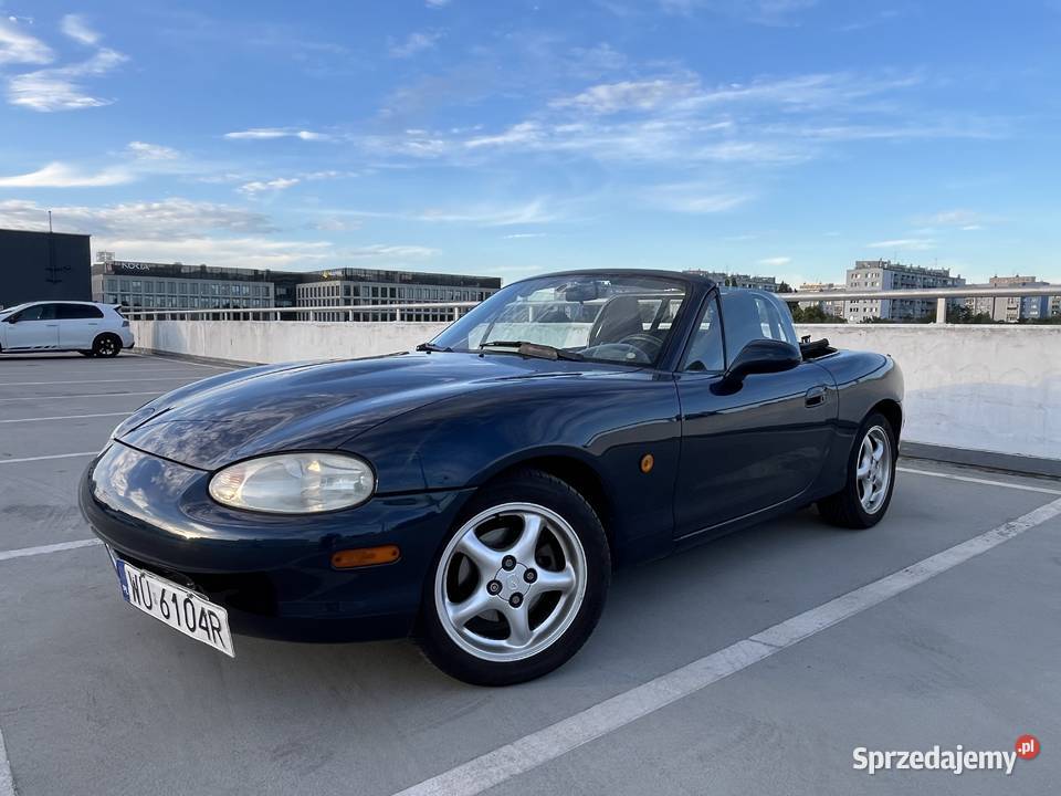 Mazda MX5 NB 99 w kolorze Twilight Blue Mica Warszawa sprzedam