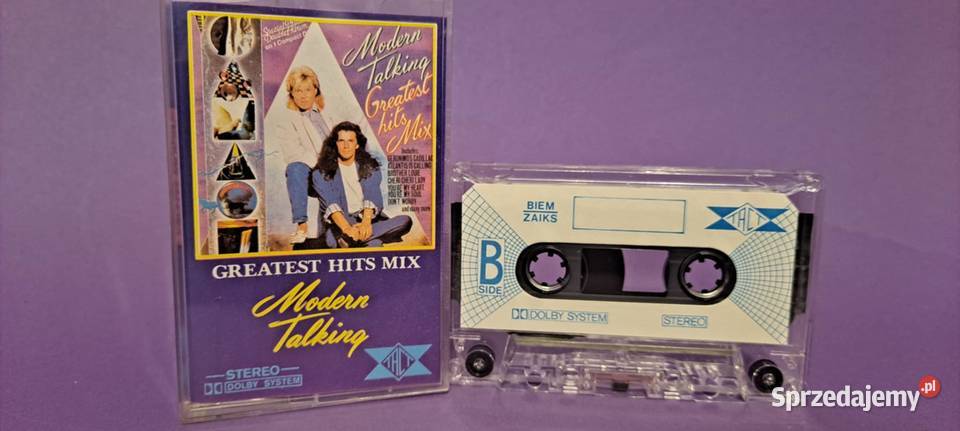 Modern Talking Greatest Hits Mix 1990 KASETA kaseta Kraków