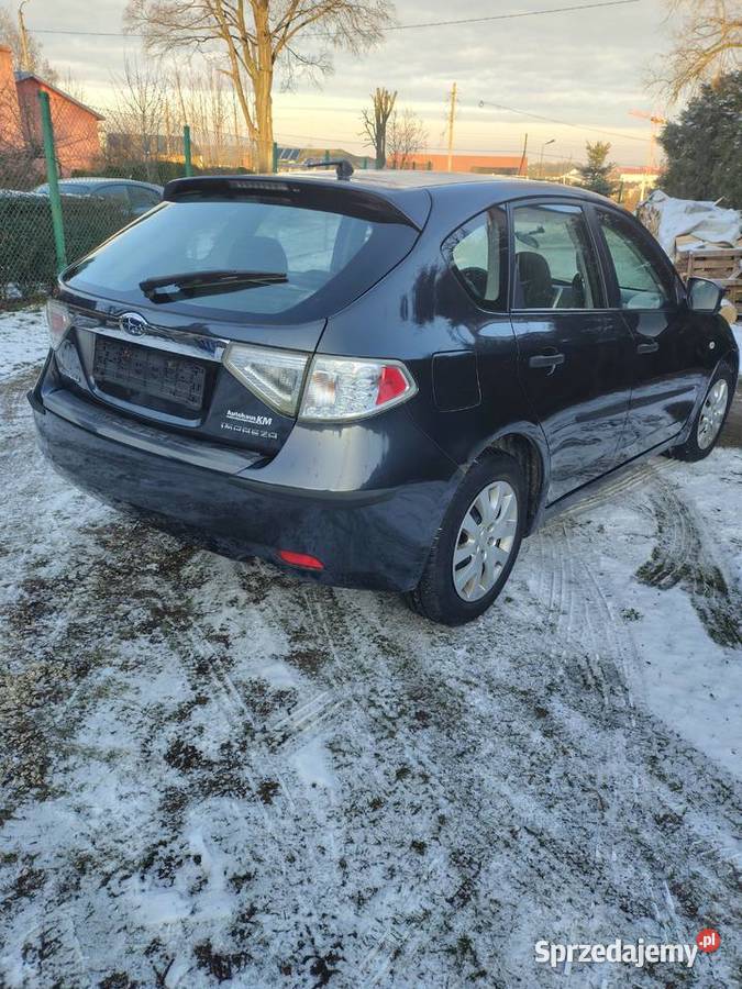 Subaru impreza gh2 2008 117 sprowadzona silnik Złoty Stok