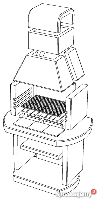 GRILL OGRODOWY NORMAN PIKO dolnośląskie
