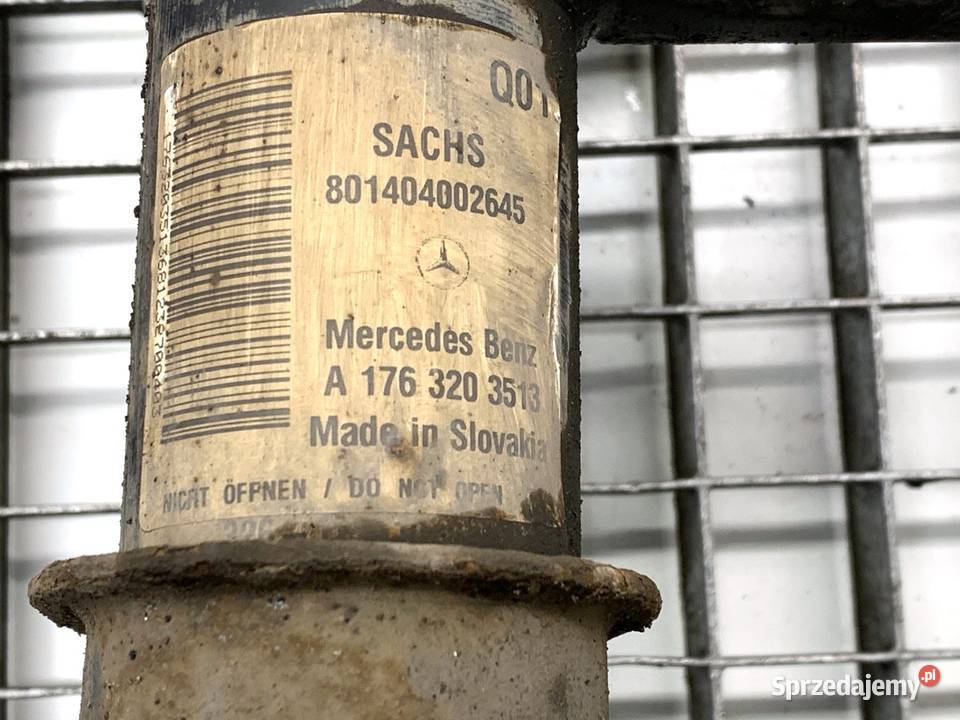 AMORTYZATOR LEWY PRZÓD ZE SPRĘŻYNĄ MERCEDES W176