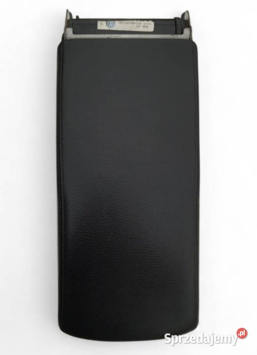 PODŁOKIETNIK CZARNY SKÓRZANY VOLKSWAGEN PASSAT