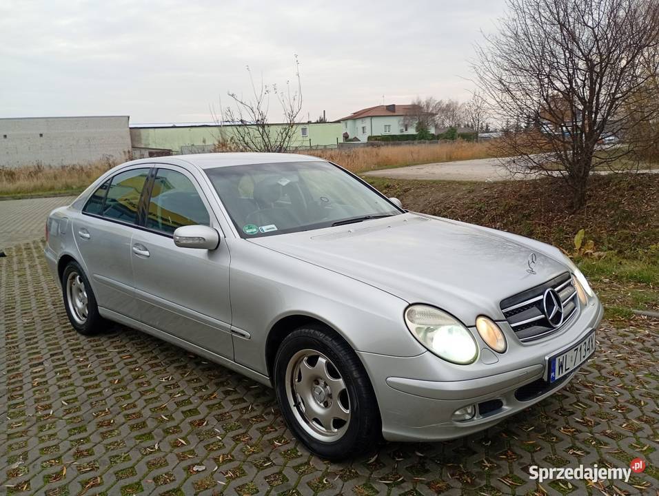 Mercedes Eklasa super stan 26 v6 w211 Piaseczno
