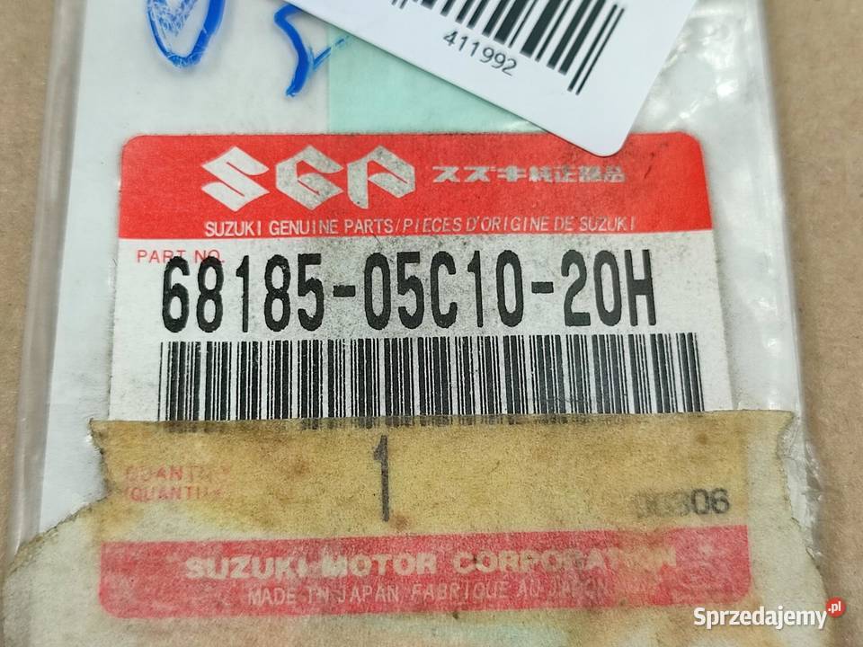 NAKLEJKA SUZUKI NA CZACHĘ SUZUKI GSX 750F KATANA Emblematy Akcesoria samochodowe