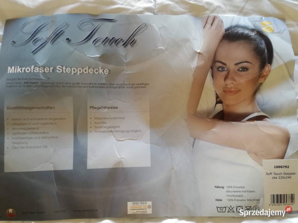 Kołdra Aqua Textil Soft Touch 220x240 Toruń sprzedam