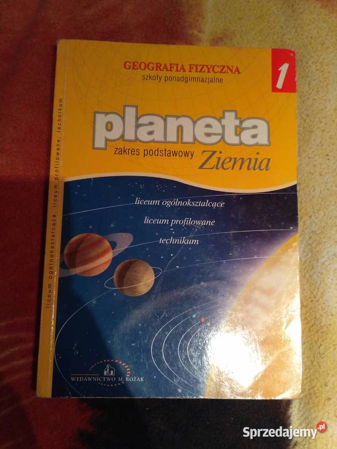 Sprzedam podręcznik do geografii stara podstawa tradycyjny podręcznik małopolskie Bukowno