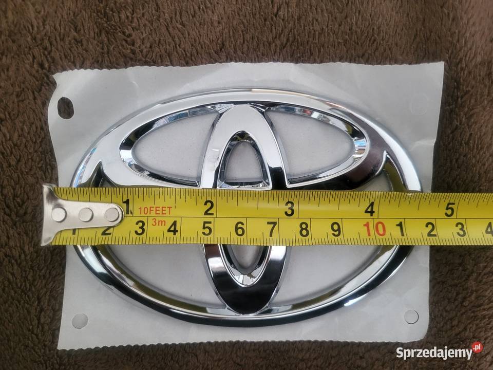 Logoemblemat znaczek klapy bagażnika Toyota Aygo Gliwice