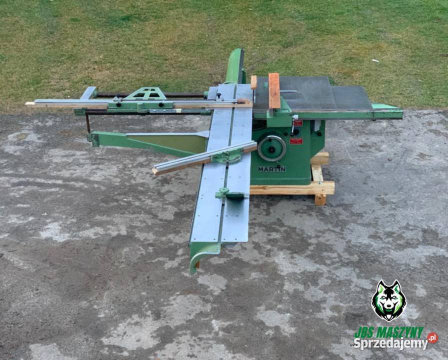 Piła formatowa MARTIN T75V z podcinakiem i lubelskie Modliborzyce