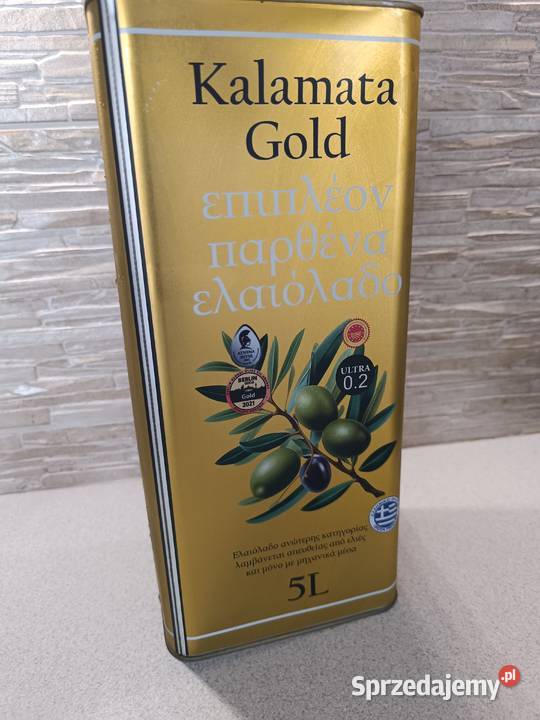Oliwa z oliwek KALAMATA GOLD 5l Oliwa Nowy Sącz
