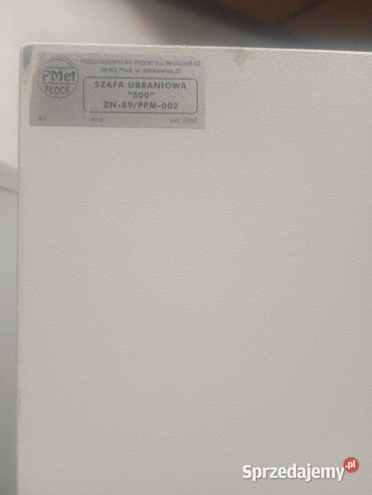 Szafka robocza metalowa Maszewo Duże