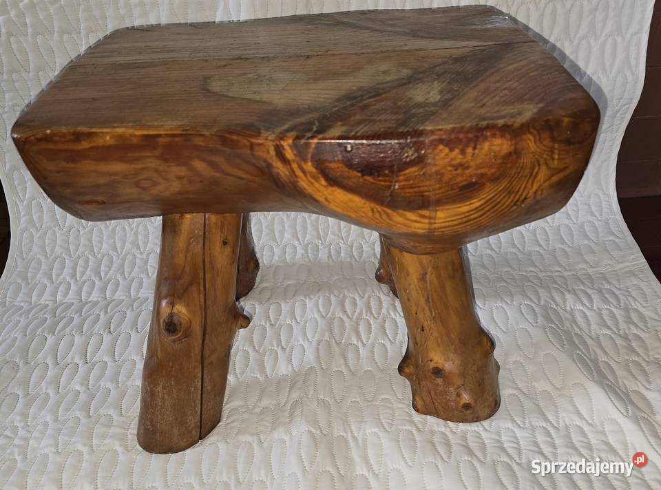 kpl barek stółława 6 stołeczków z litego 65cm lubelskie Ryki