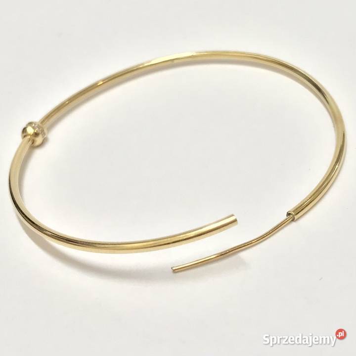 Złote KOLCZYKI 585 14K cudowne duże KOŁA 5 mazowieckie Warszawa