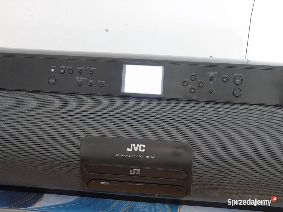 Radio odtwarzacz z CD USB mp3 JVC RDHA3B sprawny Jasło