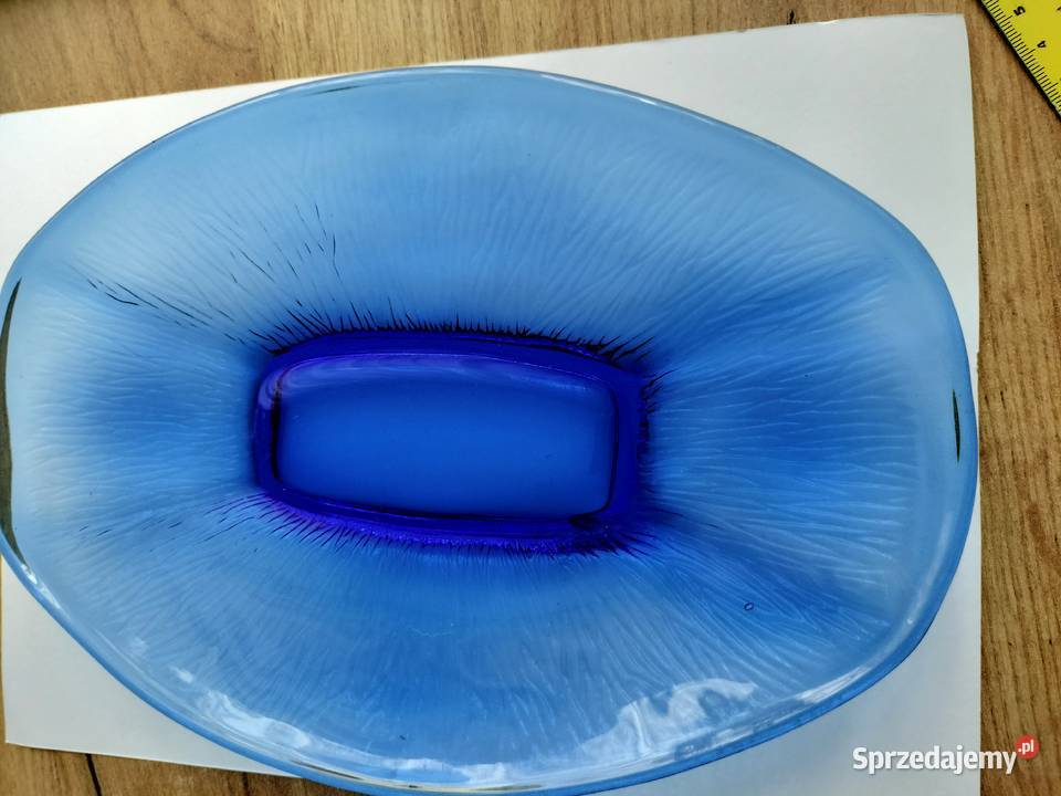 Patera futerko 27 x18 granatowa prl zachodniopomorskie Choszczno