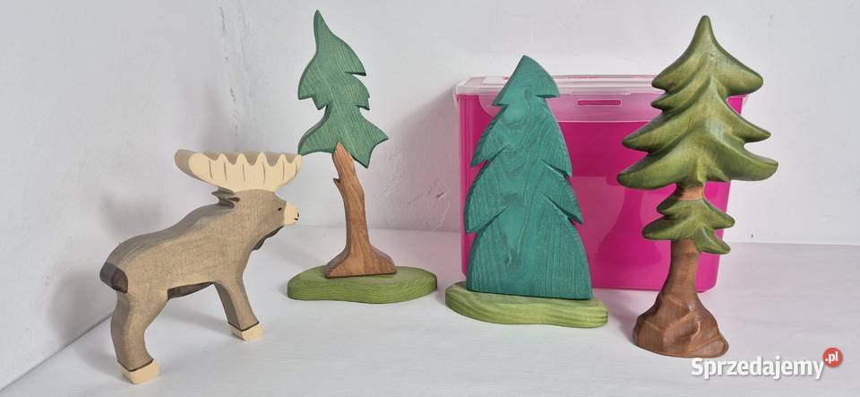 Zestaw Drewnianych Figurek Premium Ostheimer sprzedam