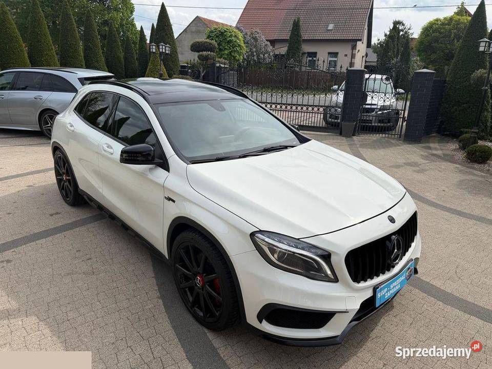 Mercedes GLA 45 AMG 4Matic 7GDCT 20 benz 360 115000km Krotoszyn sprzedam