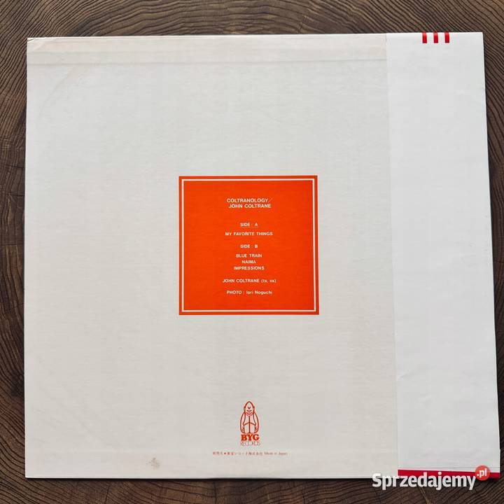 John Coltrane Coltranology NMNM Japan Obi LP Rumia