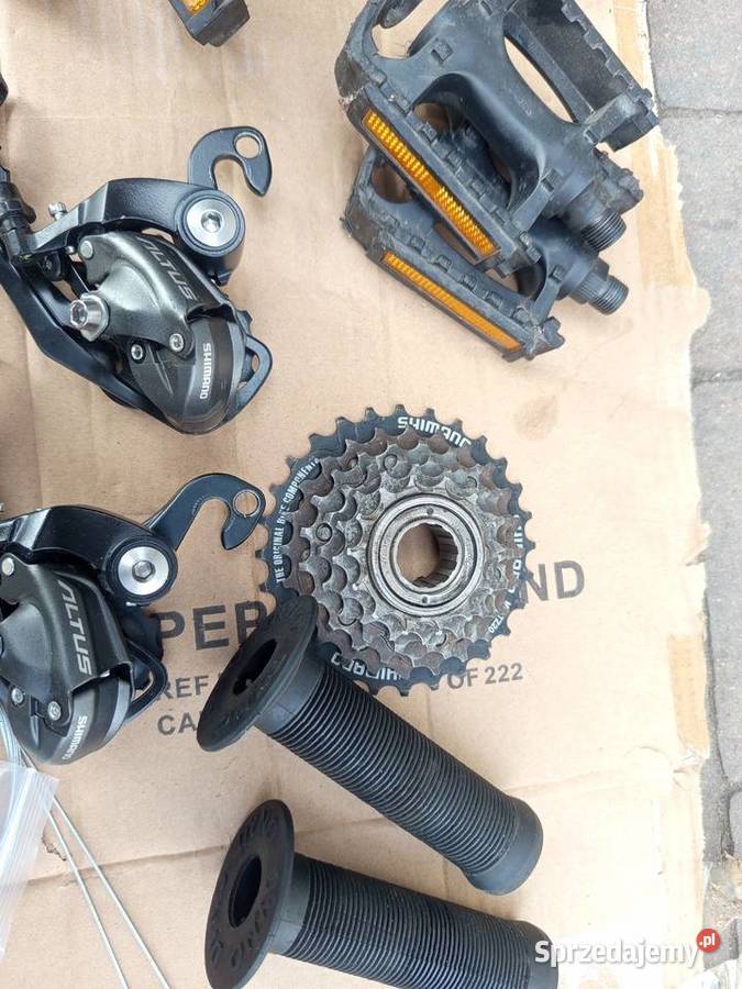 Części rowerowe przerzutki Shimano klamki Słubice