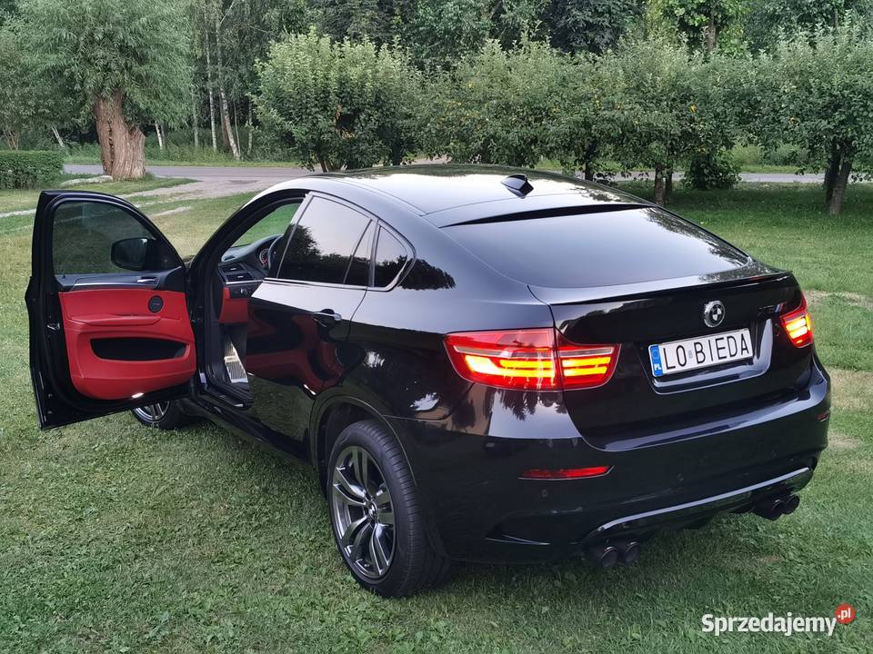 BMW X6M 44 V8 620 800NM SHADOW LINE PERFEKCYJNA Lublin