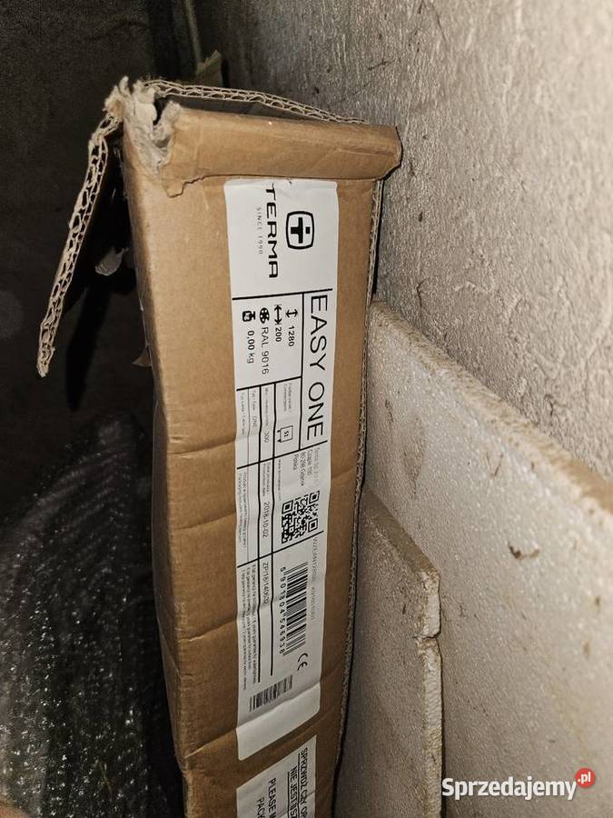 Terma grzejnik łazienkowy Easy One grzałka biały Łódź