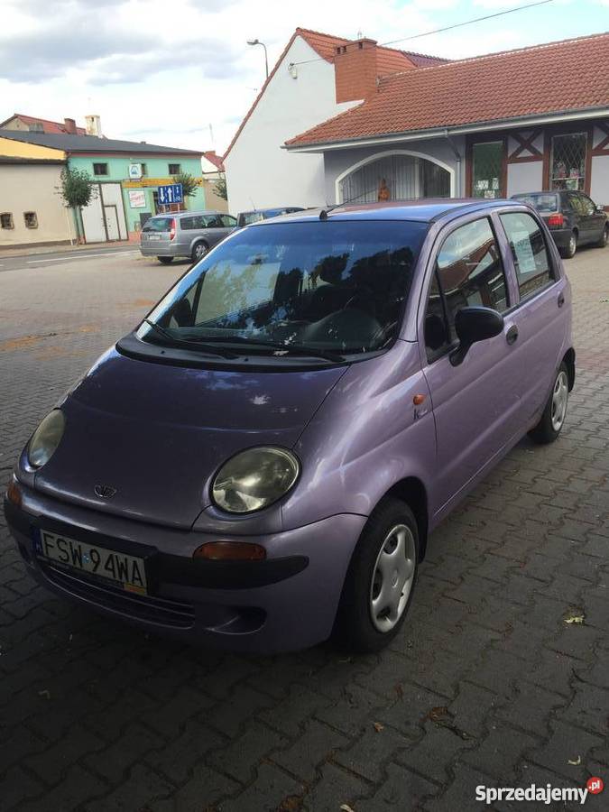 Daewoo Matiz kolor różowyfioletowy do negocjacji Babimost