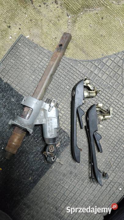 klamki stacyjka VW polo 1991 sprzedam