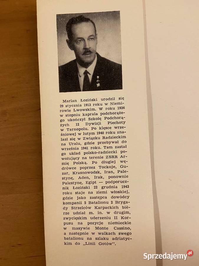 Marian Łoziński Przechodniu powiedz Polsce Rok wydania 1972 sprzedam
