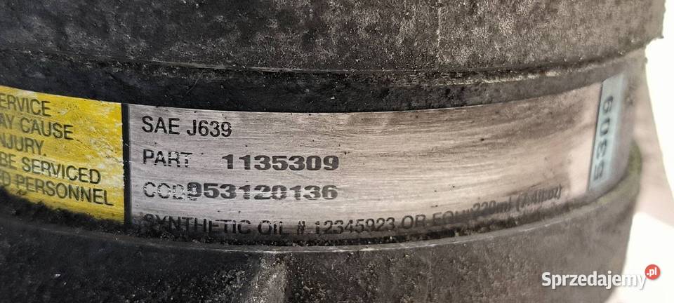 SPRĘŻARKA KLIMATYZACJI RENAULT SCENIC I LIFT Lipno