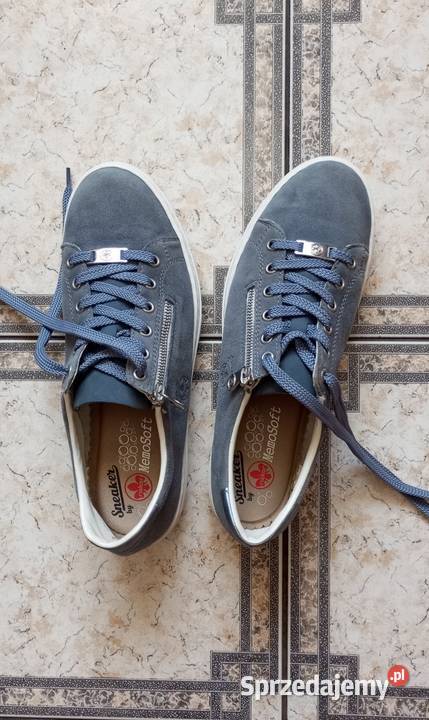 Sneakersy półbuty skórzane zamszowe damskie 42 skóra Sędziszów Małopolski sprzedam