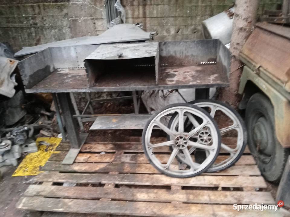 Grill duży na zamówienie na festyny