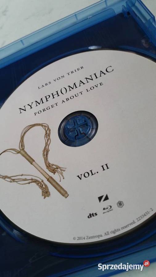 Bluray disc NYMPHOMANIAC VOL1 VOL2 LARS VON lubelskie Puławy