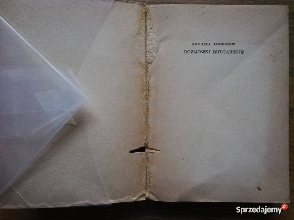 Rozmówki Bułgarskie Andrzej Andrejew Kraków