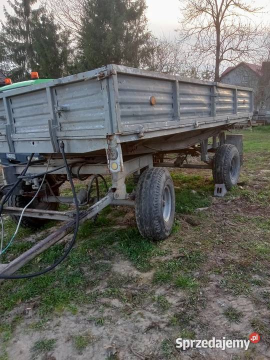 Przyczepa D47 wywrotka zarejestrowana 45 tony Gęsice
