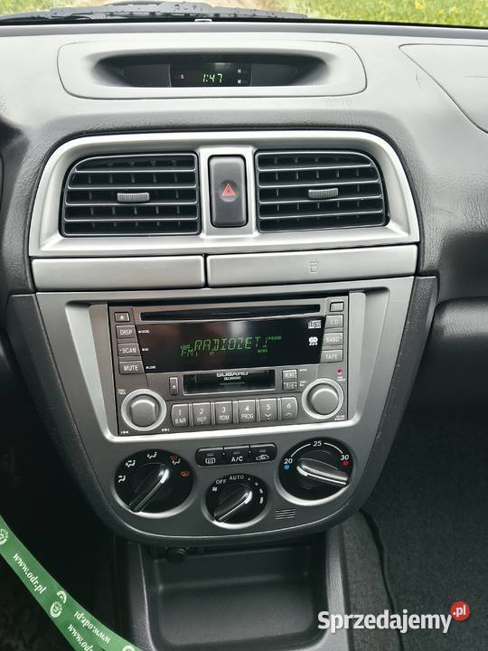 Subaru Impreza czujnik parkowania