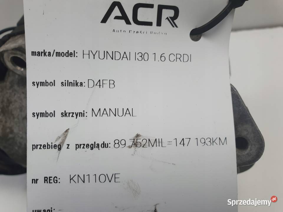 Hyundai I30 16 CRDI SPRĘŻARKA KLIMATYZACJI lubelskie Janów sprzedam