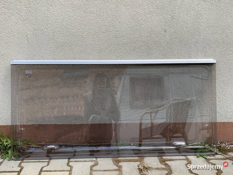 OKNO SZYBA DO PRZYCZEPY KEMPINGOWEJ 128x61 Grzebowilk