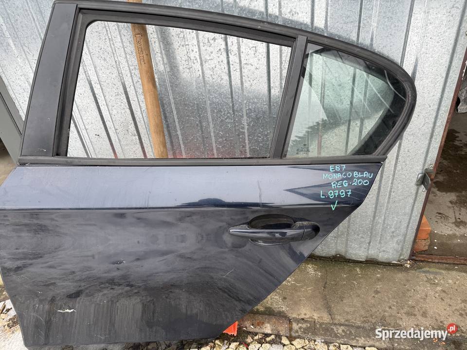 Drzwi lewe tylne bmw e87 Samochody na części Lublin