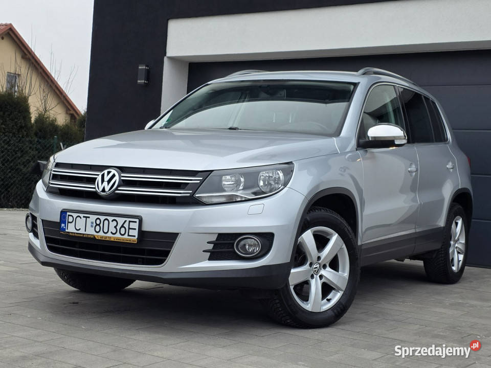 Volkswagen Tiguan LIFT ZAREJESTROWANY świeży podgrzewane fotele wielkopolskie Czarnków