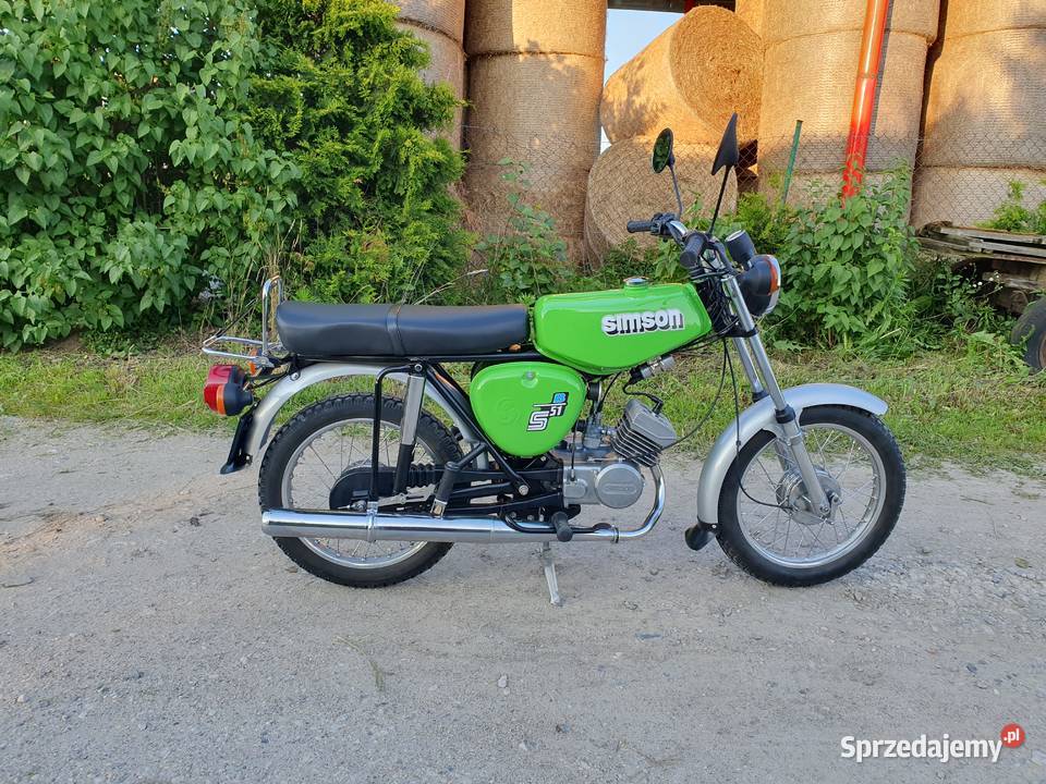 Simson s51 1983 z fabryki 50cm3 Świecie
