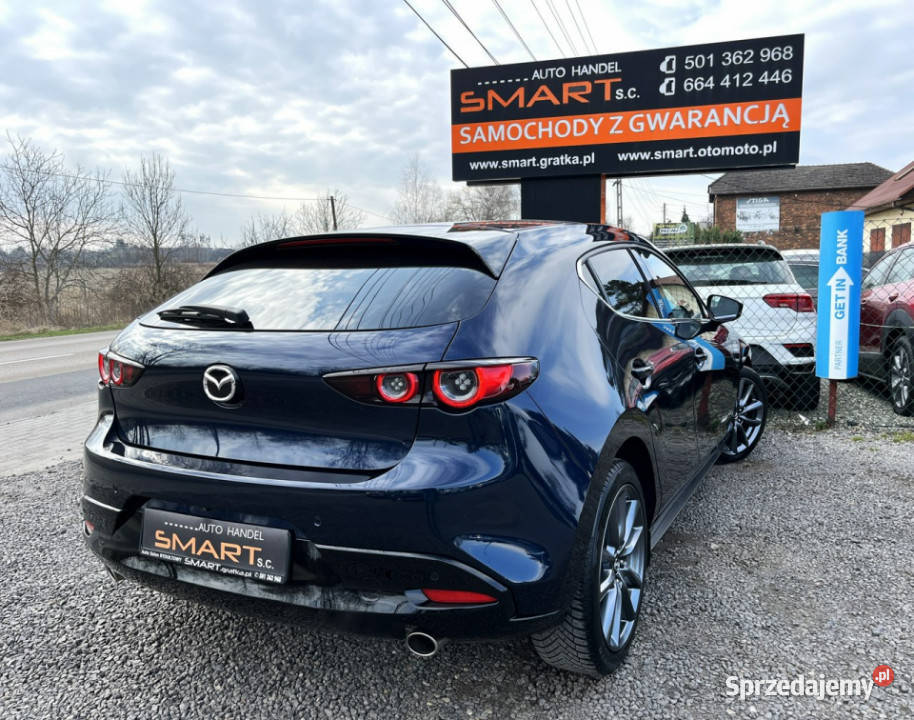 Mazda 3 AutomatManetki Kamera 360 Navi BOSE 1 garażowany Rydułtowy