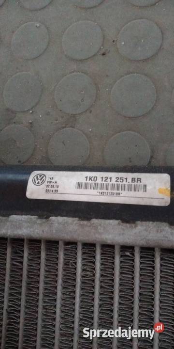 VW caddy Touran chłodnica wody Lublin
