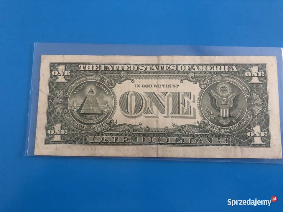 Banknot 1 dollar niski numer F00006431P Antyki, Sztuka, Kolekcje Szczecin