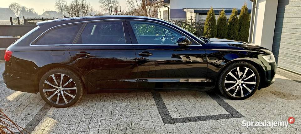 Audi A6 C7 30 TDI 4X4 Quattro Salon Polska 2014r kurtyny powietrzne Grzymalin