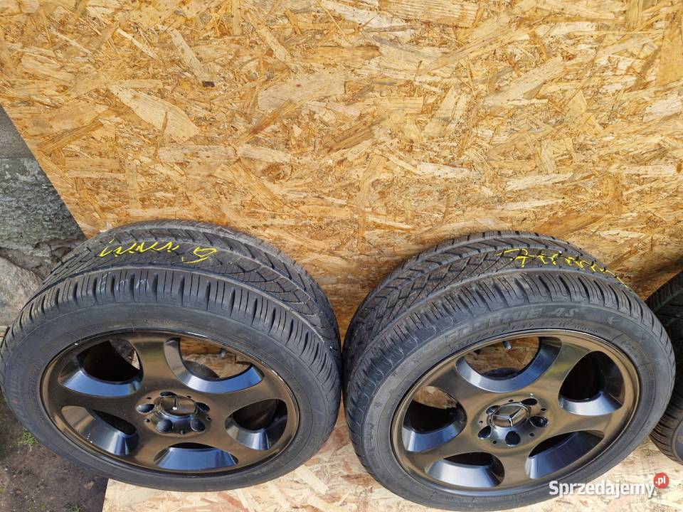 MERCEDES FELGI ALUMINIOWE 17 8Jx17H2 OPONY 7 i Słowikowo sprzedam