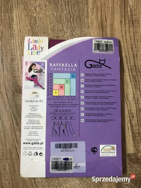 Rajstopy dziewczynki Hajnówka